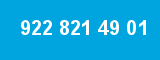 922 821 49 01